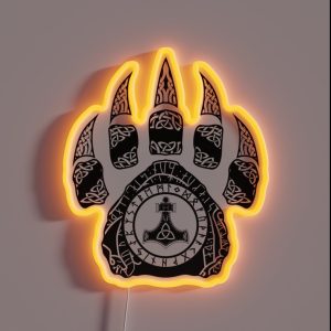 Mjolnir Berserker Variant I RGB Neon Sign