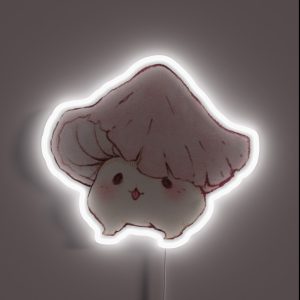 Mlem Pink Mushroom RGB Neon Sign Mlem Pink Mushroom RGB Neon Sign
