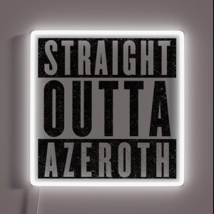 MMORPG Gamer With Attitude RGB Neon Sign MMORPG Gamer With Attitude RGB Neon Sign