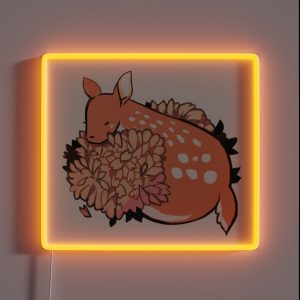 Mochi Deer RGB Neon Sign