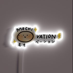 Mochivated Motivated Mochi RGB Neon Sign