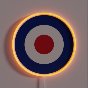 Mod Classic Roundel Bullseye Archery Target RGB Neon Sign