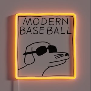 Modern Baseball RGB Neon Sign