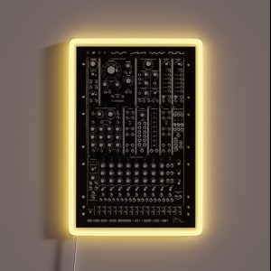 Modular 2 White RGB Neon Sign