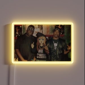 Moe Swag With My Homies RGB Neon Sign