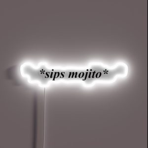 Mojito Sips RGB Neon Sign Mojito Sips RGB Neon Sign