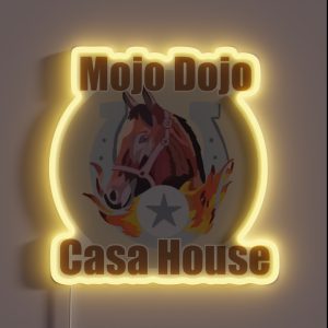 Mojo Dojo Casa House RGB Neon Sign Mojo Dojo Casa House RGB Neon Sign