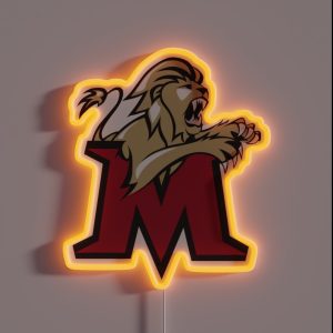 Molloy College Lions RGB Neon Sign
