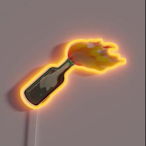 Molotov Cocktail RGB Neon Sign