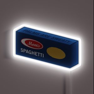 Mom S Spaghetti RGB Neon Sign