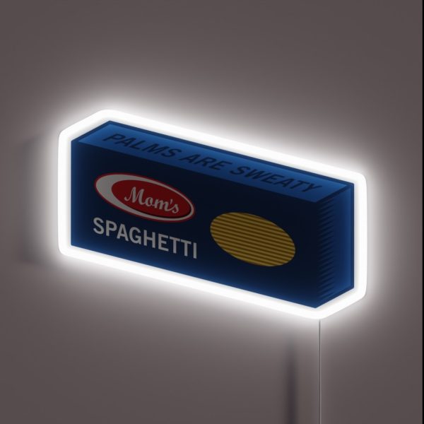 Mom S Spaghetti RGB Neon Sign