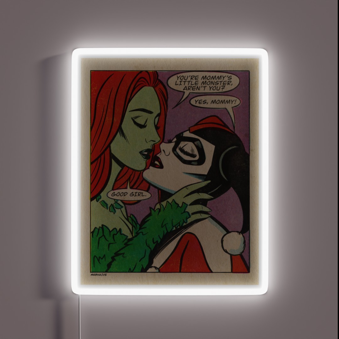 Mommy S Little Monster RGB Neon Sign Mommy S Little Monster RGB Neon Sign