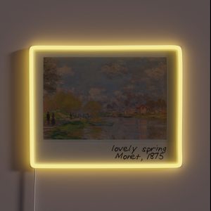 Monet Lovely Spring RGB Neon Sign