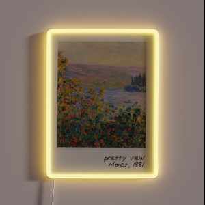 Monet Pretty View RGB Neon Sign