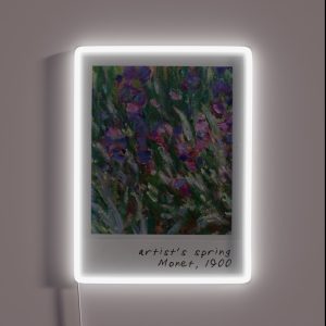 Monet S Garden RGB Neon Sign