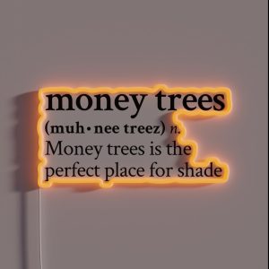 Money Trees RGB Neon Sign