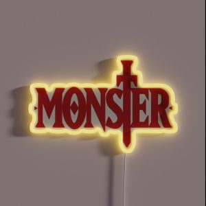 Monster Johan And Tenma RGB Neon Sign