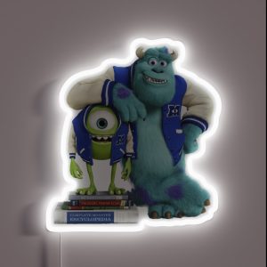 Monsters Inc BFF Goals RGB Neon Sign