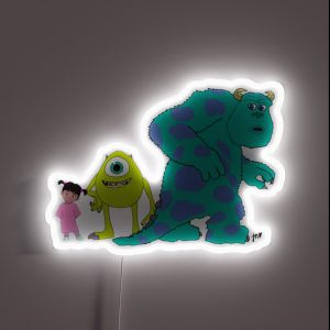 Monsters Inc RGB Neon Sign
