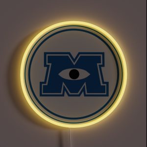 Monsters Logo University RGB Neon Sign Monsters Logo University RGB Neon Sign