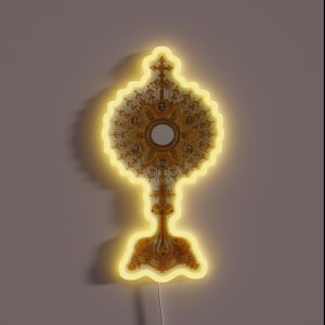 Monstrance RGB Neon Sign