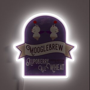 Mooglebrew Kupoberry Ale RGB Neon Sign