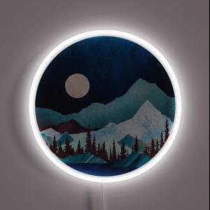 Moon Bay RGB Neon Sign