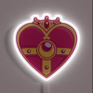 Moon Cosmic Power RGB Neon Sign
