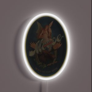 Moose Brand Beer Duluth Brewing And Malting Duluth Minnesota RGB Neon Sign