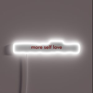 More Self Love RGB Neon Sign More Self Love RGB Neon Sign
