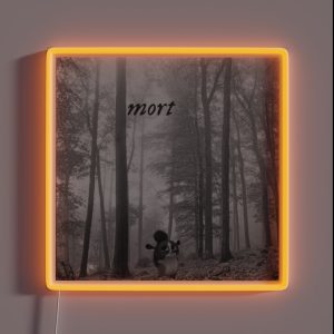Mort Folklore Taylor Swift Album Cover RGB Neon Sign