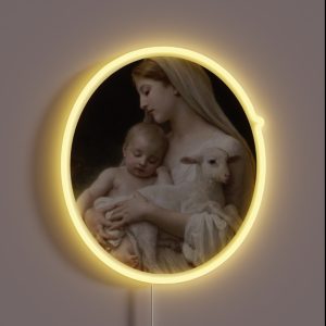 Mother Mary RGB Neon Sign