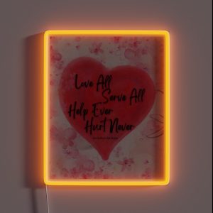 Motivational Quote RGB Neon Sign