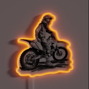 Motocross RGB Neon Sign