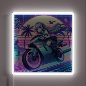 Motodream 2020s Retrowave RGB Neon Sign