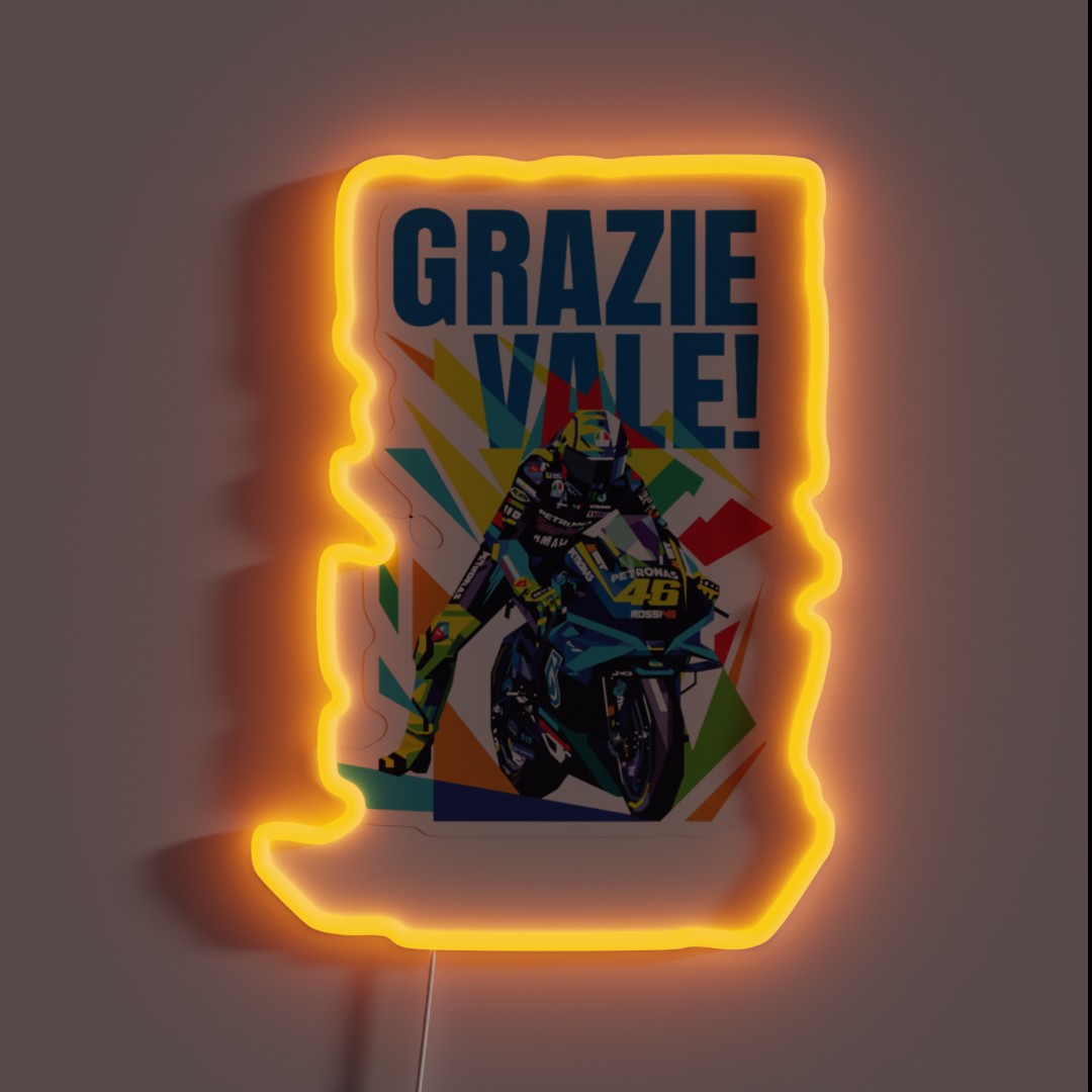 Motogp Artwork RGB Neon Sign Motogp Artwork RGB Neon Sign