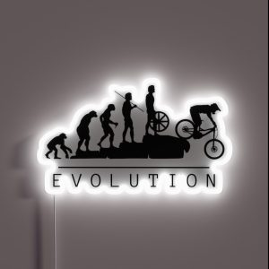 Mountain Bike Evolution RGB Neon Sign Mountain Bike Evolution RGB Neon Sign