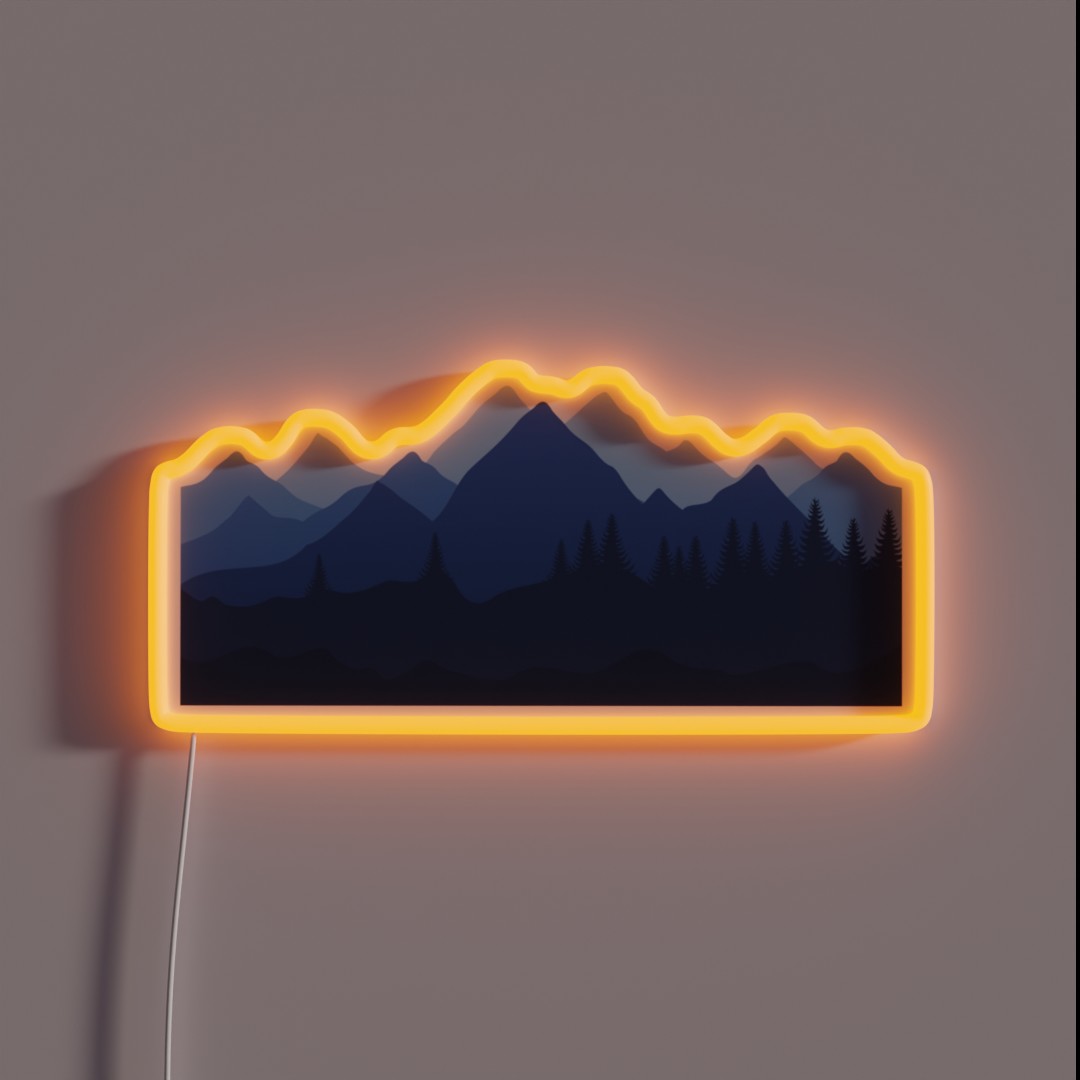 Mountain Life RGB Neon Sign Mountain Life RGB Neon Sign