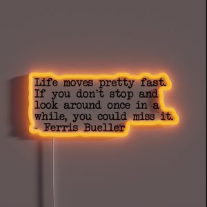 Movie Quote RGB Neon Sign Movie Quote RGB Neon Sign