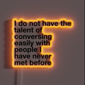 Mr Darcy Quote RGB Neon Sign Mr Darcy Quote RGB Neon Sign