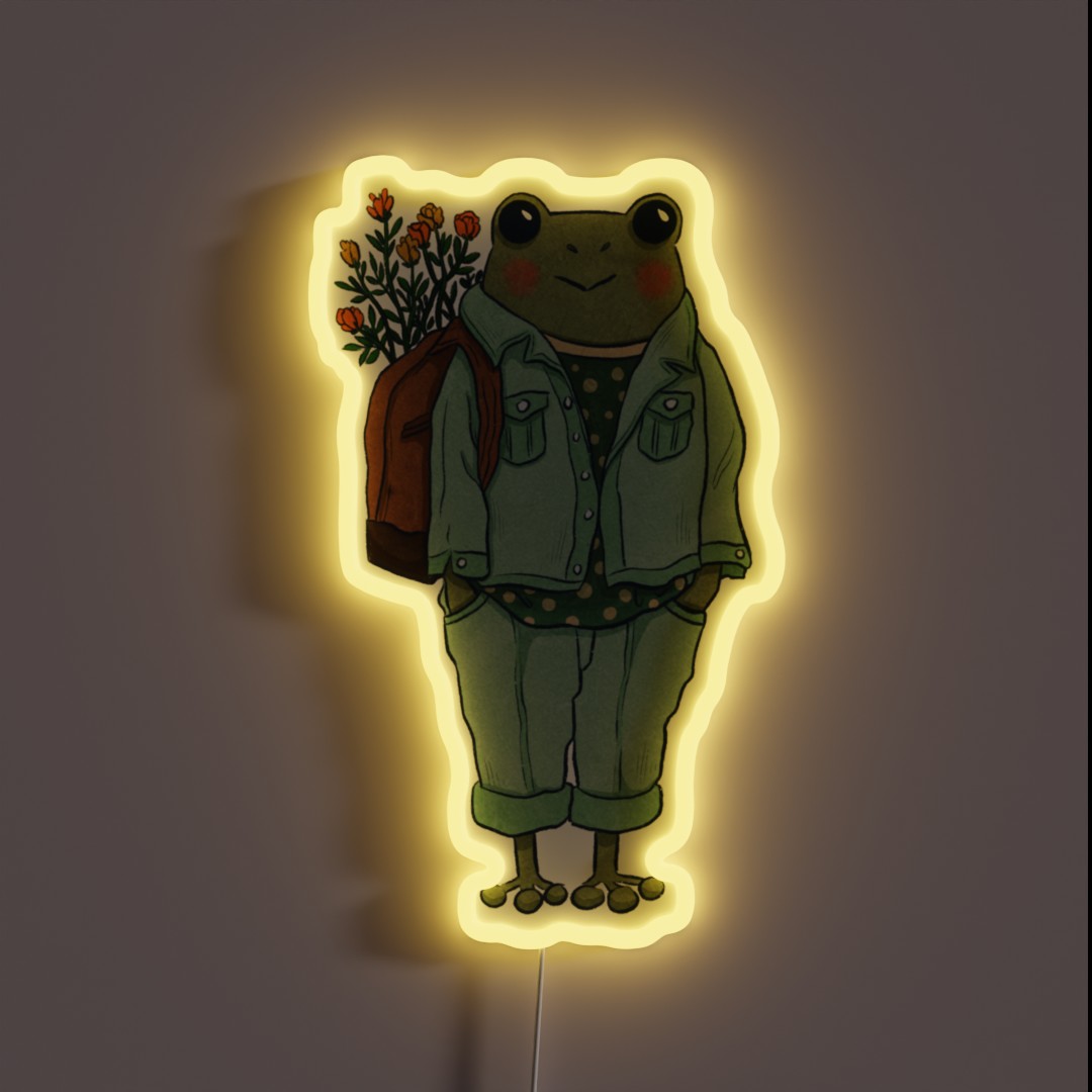 Mr Frog Casual RGB Neon Sign Mr Frog Casual RGB Neon Sign