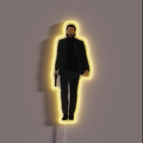 Mr John Baba Yaga RGB Neon Sign