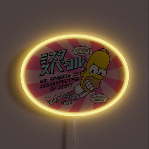 Mr Sparkle RGB Neon Sign