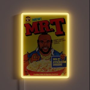 Mr T Cereal RGB Neon Sign