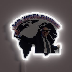 Mr Worldwide Pitbull Singer RGB Neon Sign