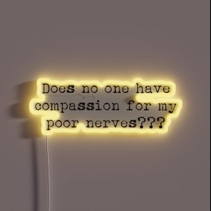 Mrs Bennet Meme RGB Neon Sign Mrs Bennet Meme RGB Neon Sign