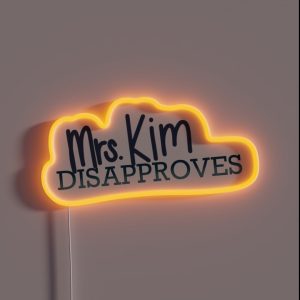 Mrs Kim RGB Neon Sign