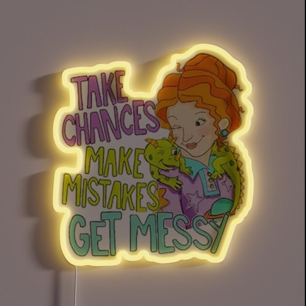 Ms Frizzle RGB Neon Sign
