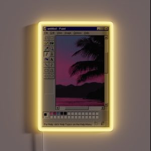 MS Sunset RGB Neon Sign