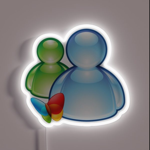 MSN LOGO RGB Neon Sign